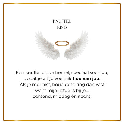 HUG IN HEAVEN V3 - Knuffelring met Persoonlijke Gravure