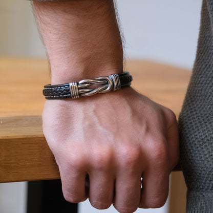 Aan mijn Man - Armband Infinity