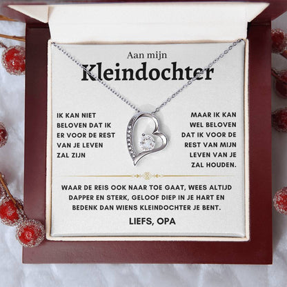 Kleindochter - Hart ketting - Liefs, Opa