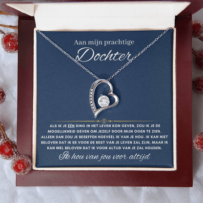 Dochter - Hart ketting