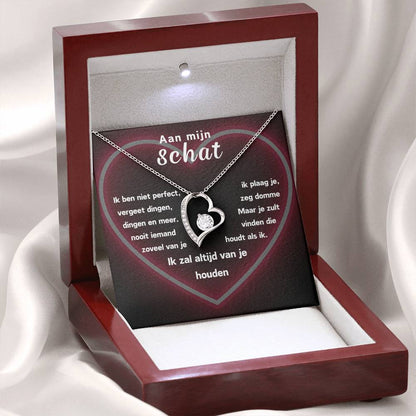Aan mijn Schat - Hart Ketting - Voor Altijd