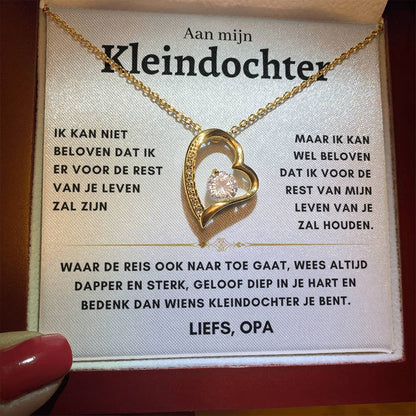 Kleindochter - Hart ketting - Liefs, Opa