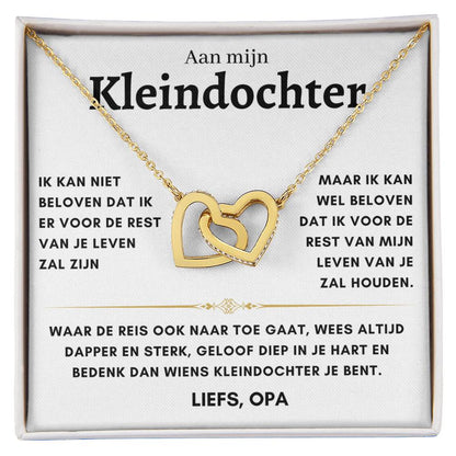 Kleindochter - Hartenketting - Liefs, opa