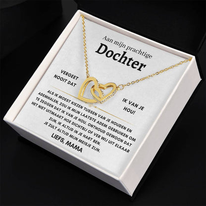 Dochter - Liefs, mama- Hartenketting - 11