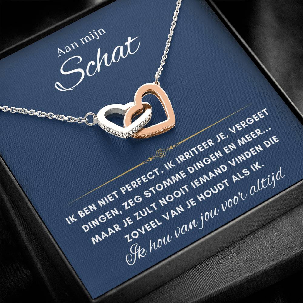 Aan mijn schat - Harten ketting