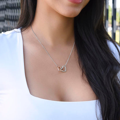 Aan Mijn  Dochter - Harten ketting - Liefs Papa
