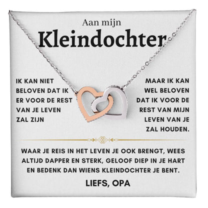 Kleindochter - Hartenketting - Liefs, opa