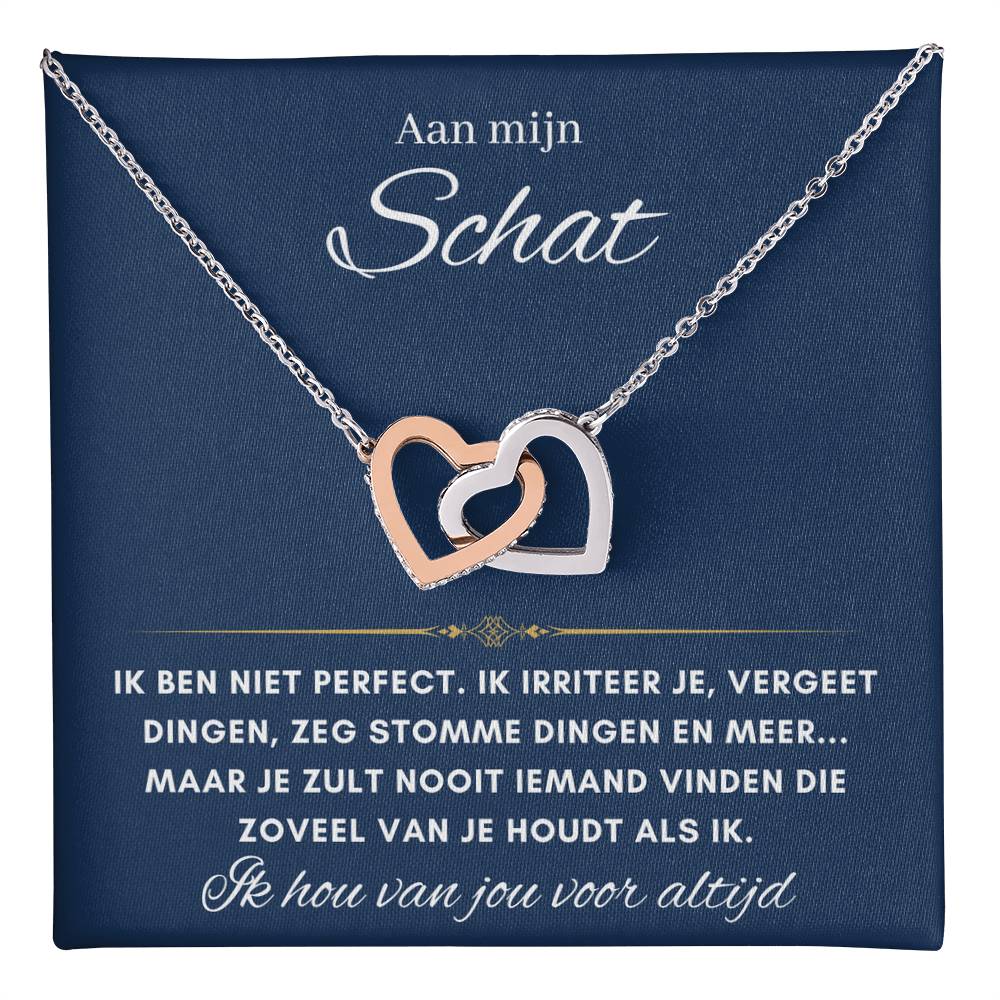 Aan mijn schat - Harten ketting