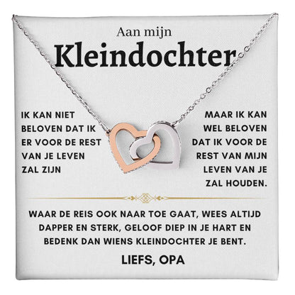 Kleindochter - Hartenketting - Liefs, opa