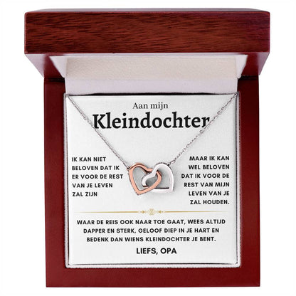 Kleindochter - Hartenketting - Liefs, opa
