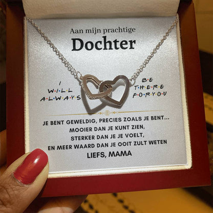 Dochter - Liefs, mama- Hartenketting 22