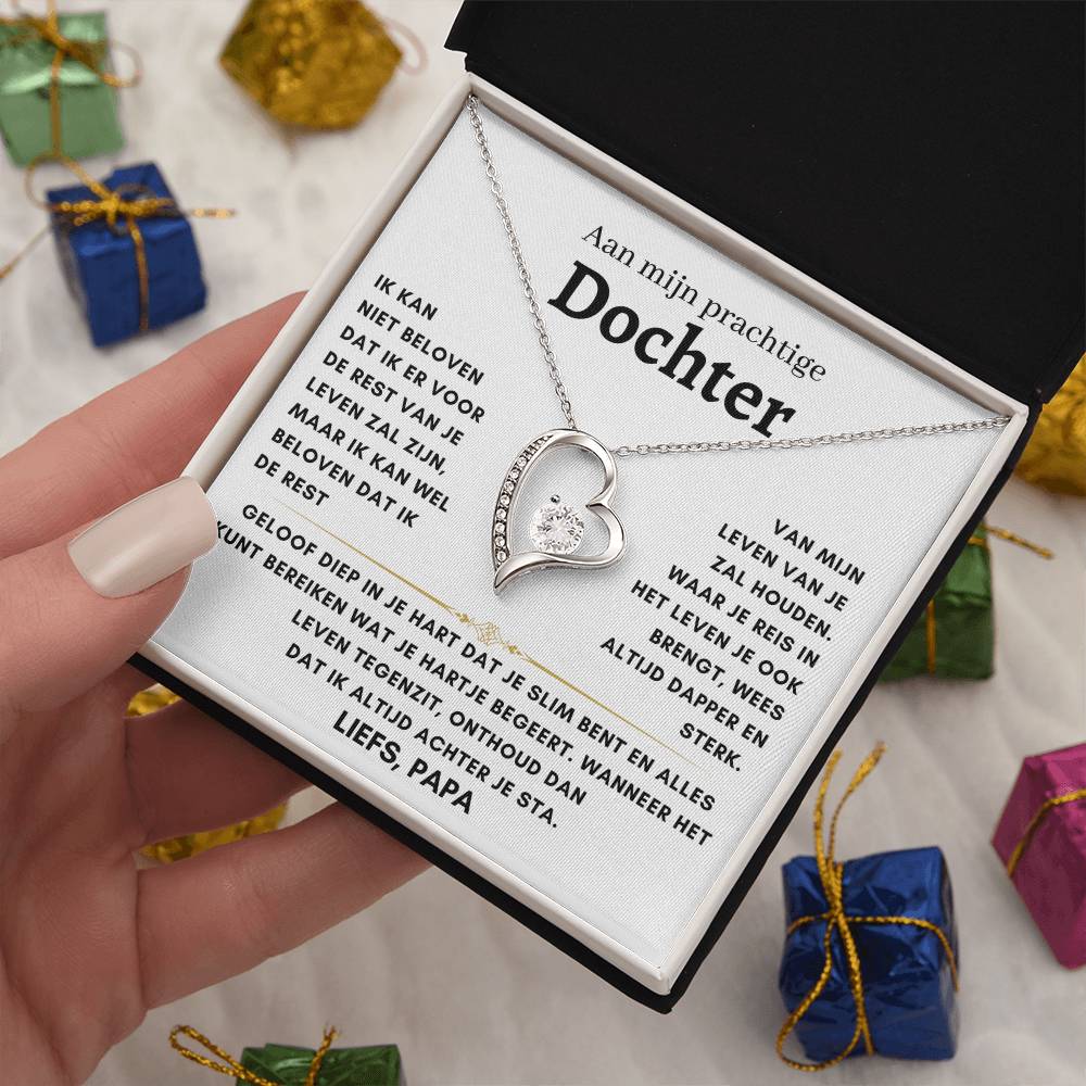 Dochter - Hart ketting - Liefs, Papa 10