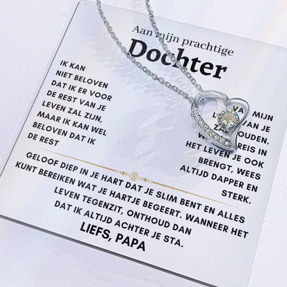 Dochter - Hart ketting - Liefs, Papa 10