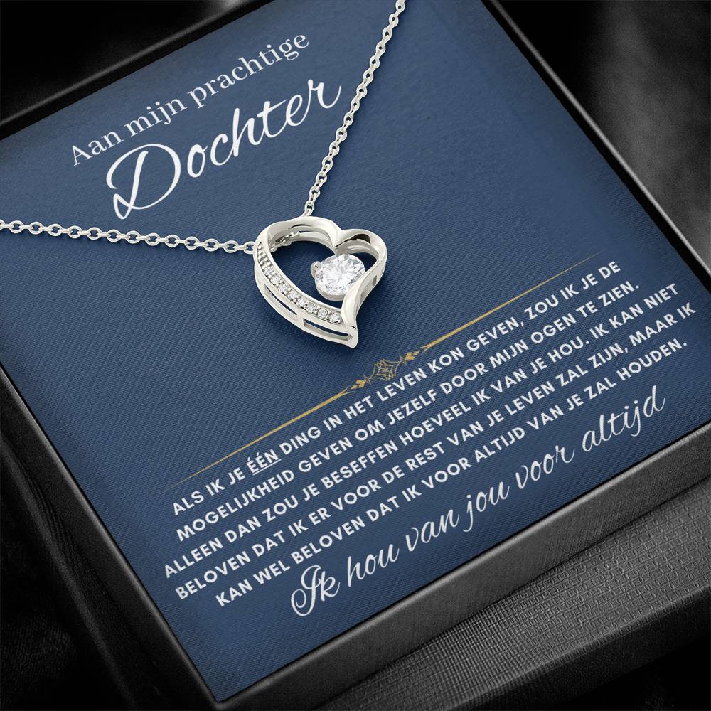 Dochter - Hart ketting