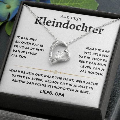 Kleindochter - Hart ketting - Liefs, Opa