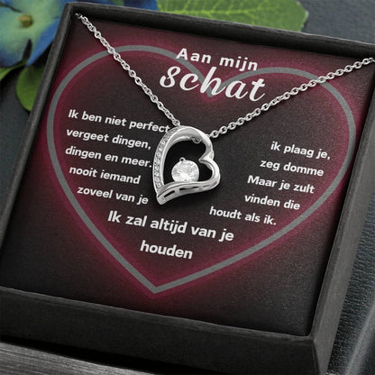 Aan mijn Schat - Hart Ketting - Voor Altijd