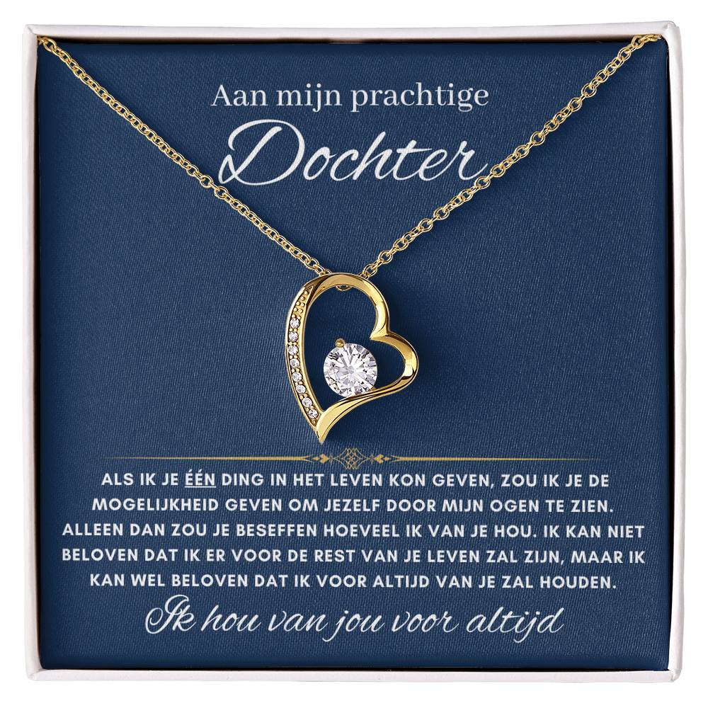 Dochter - Hart ketting