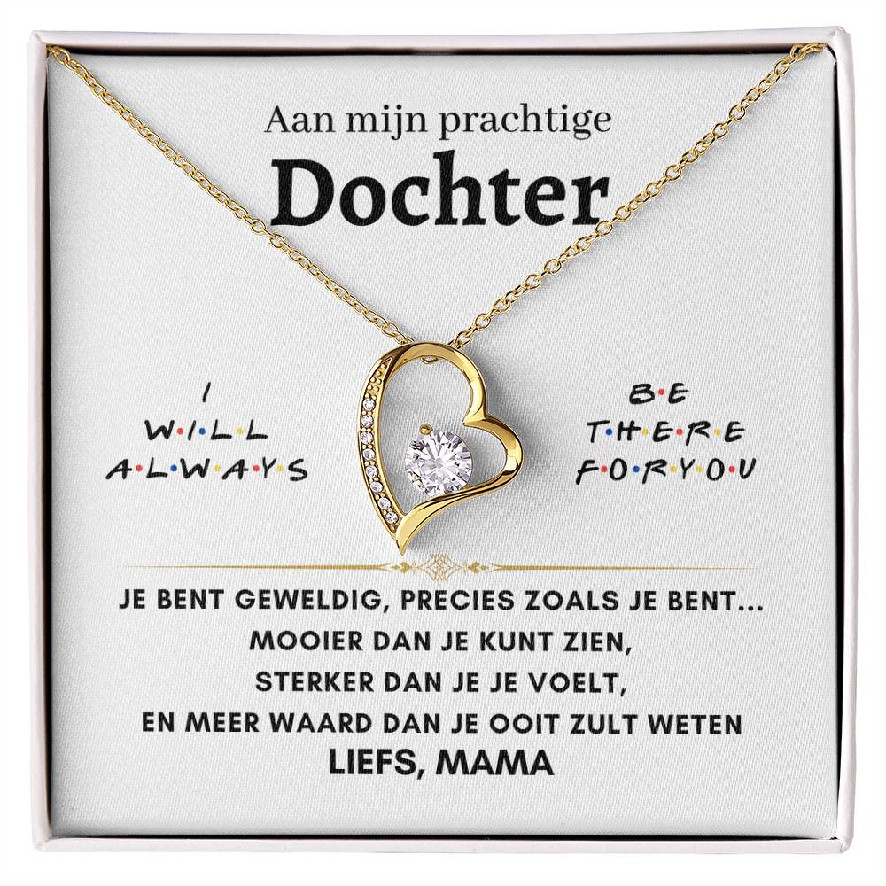 Dochter - Hartketting - I will always be there for you