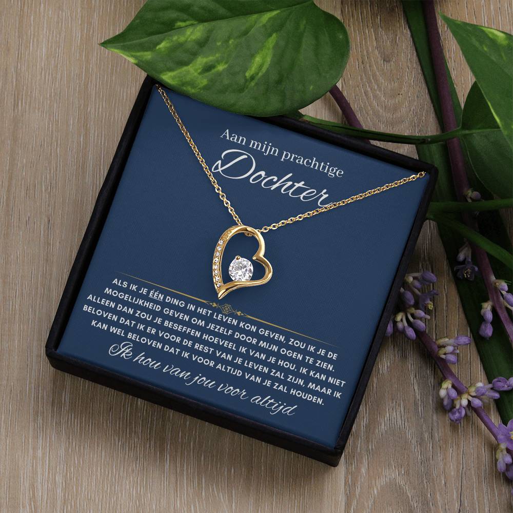 Dochter - Hart ketting