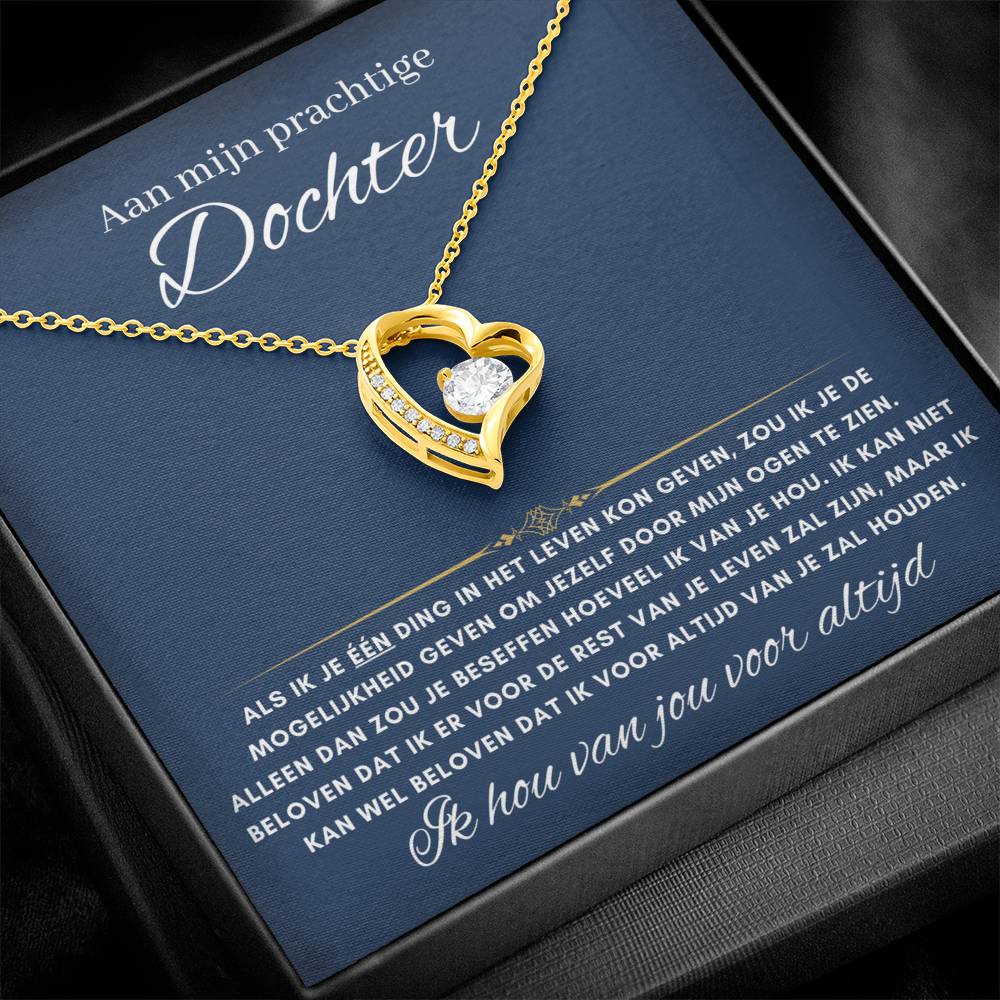 Dochter - Hart ketting