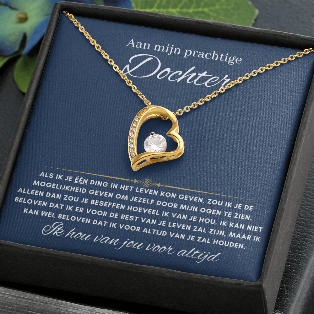 Dochter - Hart ketting