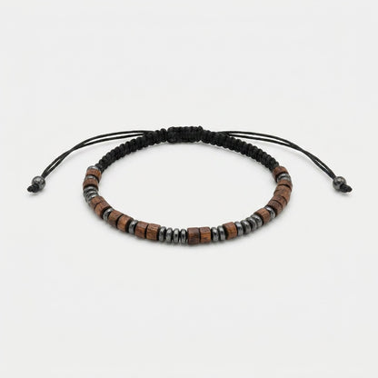 Aan mijn Man - 'I Love You' Morse code armband