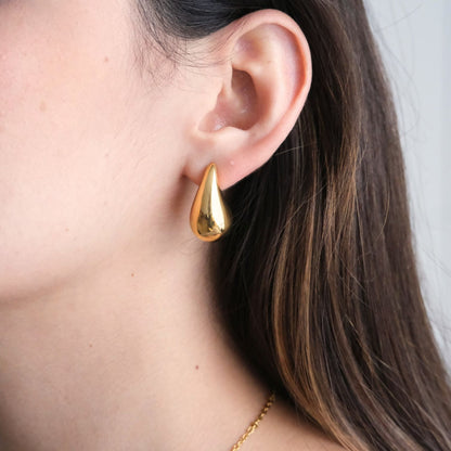 Drop oorbellen goud zilver cadeau voor haar - Amelia Sieraden