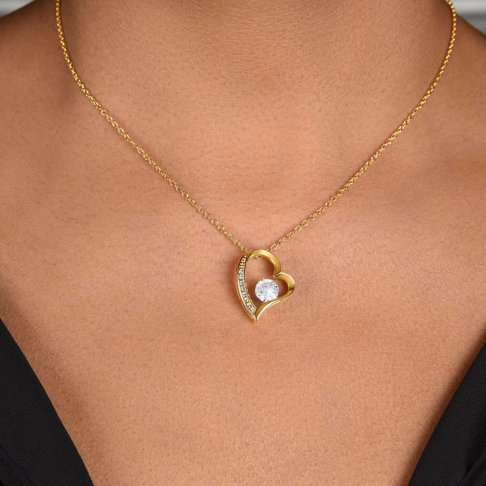 Aan mijn mama - Hart ketting Halsketting