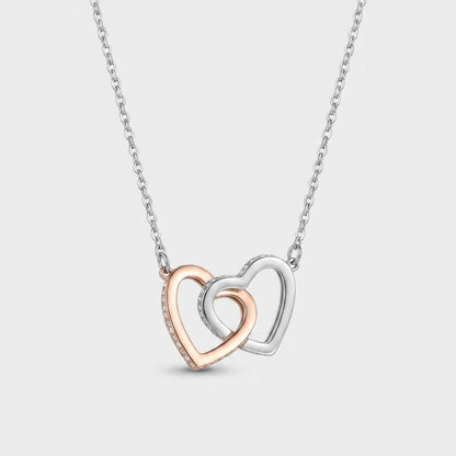 Aan Mijn Prachtige Dochter - Harten ketting - Liefs Papa