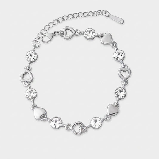 Hartjes armband – elegant cadeau voor haar