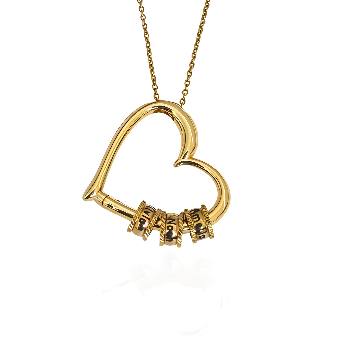 Gegraveerde Kralenketting - Voor mama
