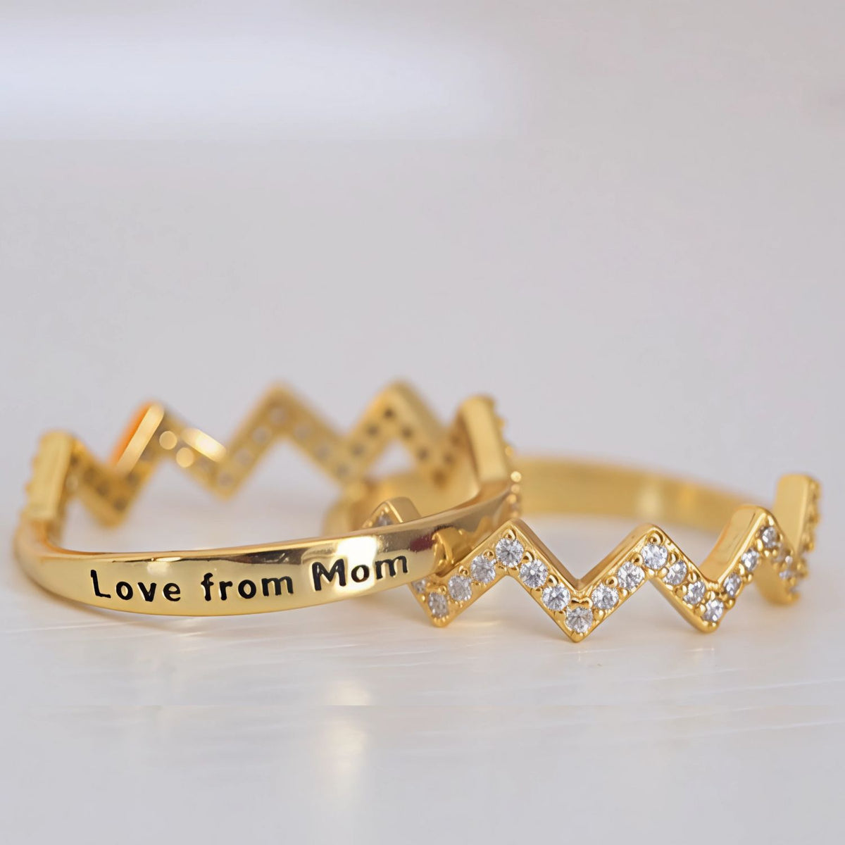 Love from Mom Ring
