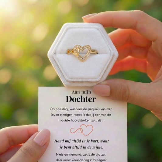 Moeder & dochter - Altijd in mijn hart Ring