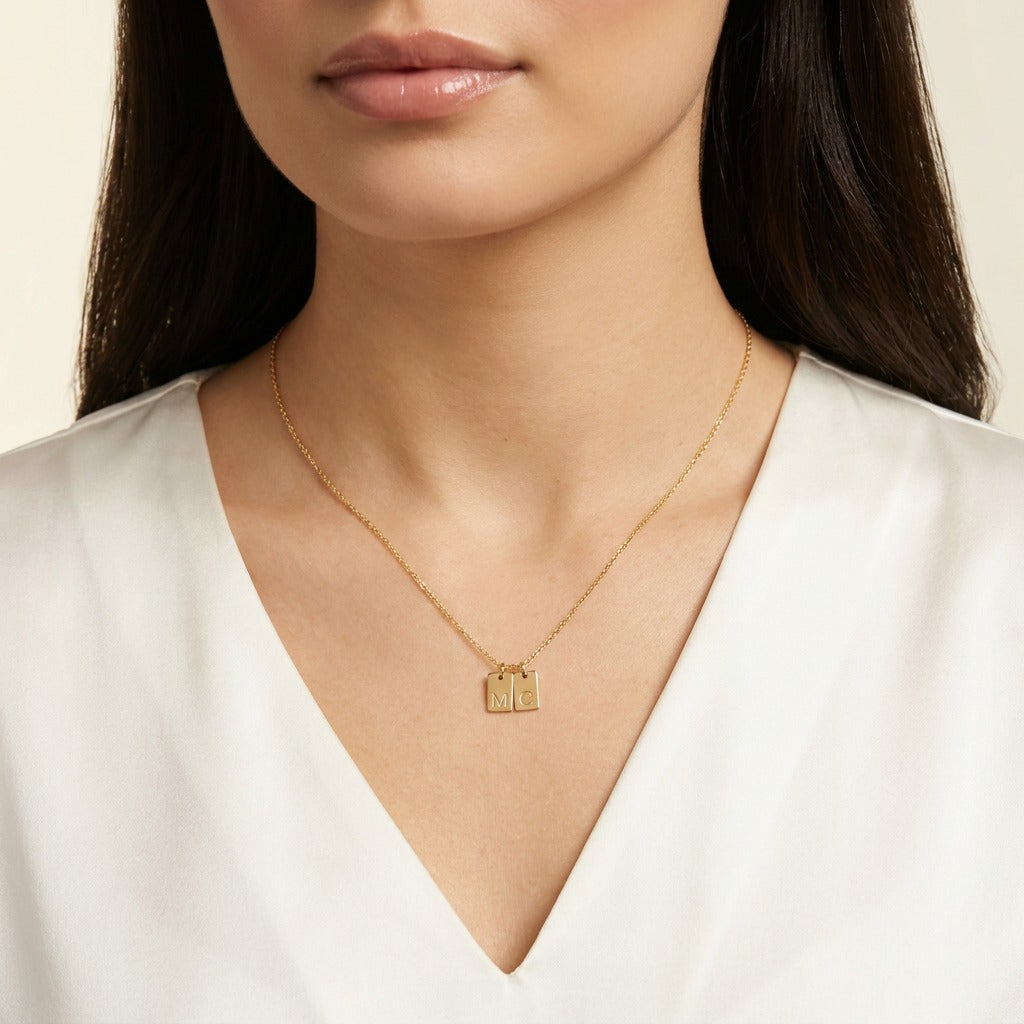 Initiaal ketting - Aan mijn schat