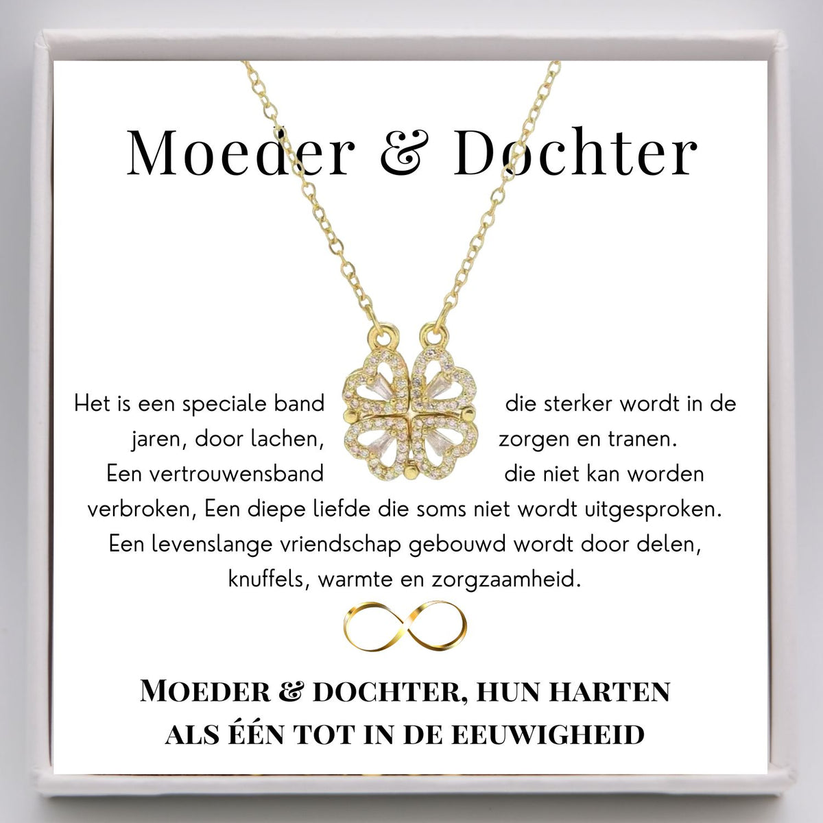 Klaver Ketting - Moeder & Dochter