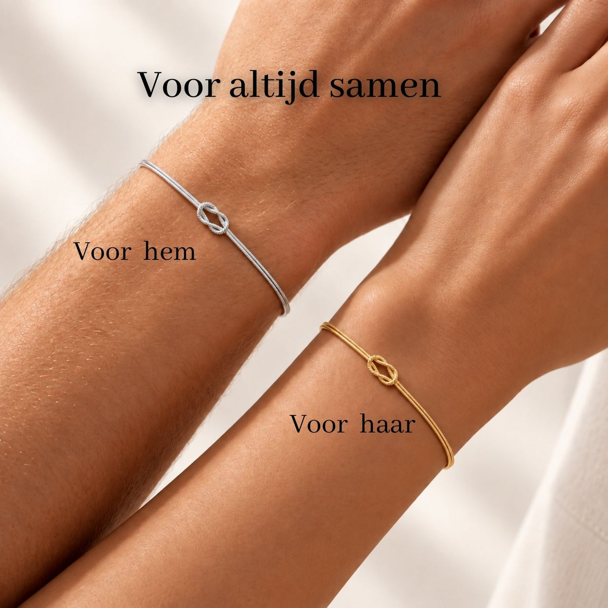 Liefdesknoop Armband