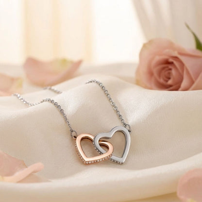 Aan Mijn Prachtige Dochter - Harten ketting - Liefs Papa