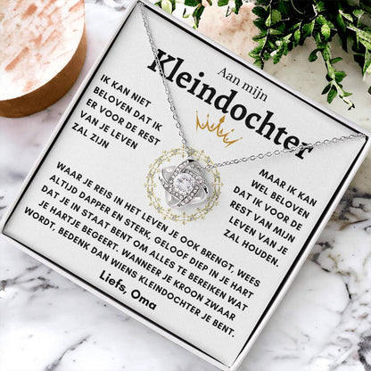 Aan mijn Kleindochter - Liefs Oma