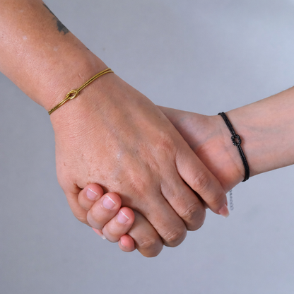 Set van 2- Liefdesknoop Armband - Familie