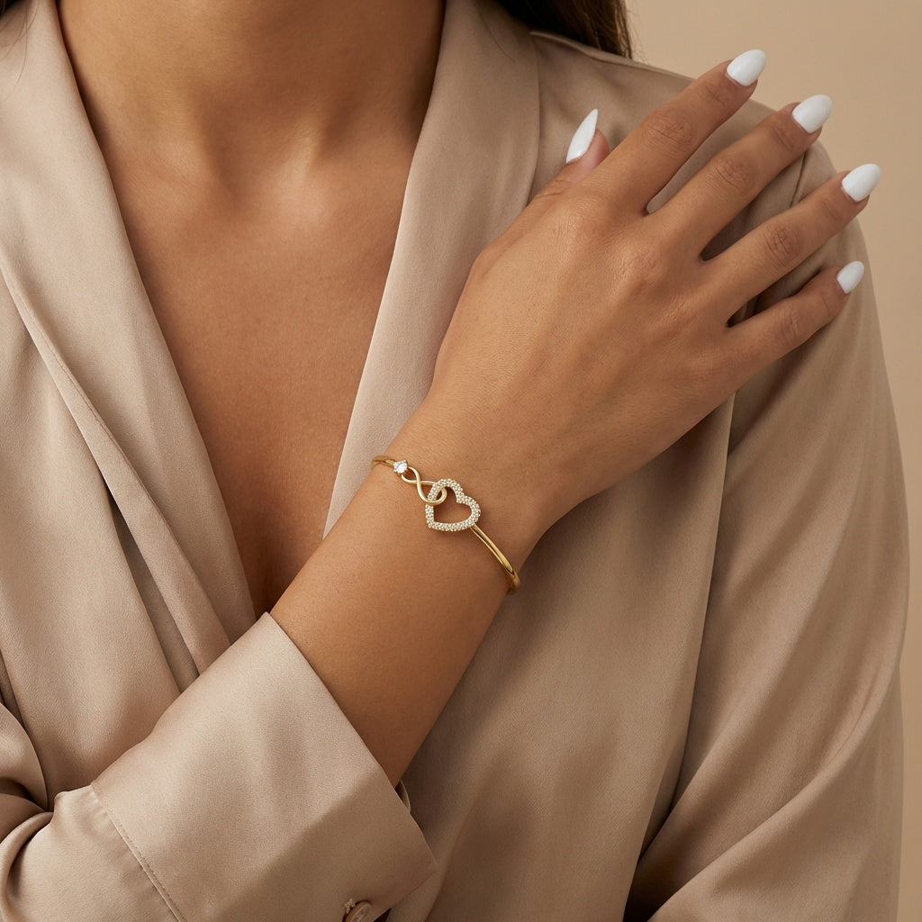 Infinity armband voor dochter - sfeerbeeld