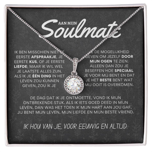 Aan mijn prachtige soulmate - Eeuwige hoop ketting