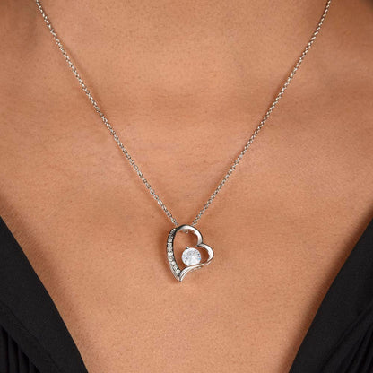 Aan mijn prachtige soulmate - Hart ketting
