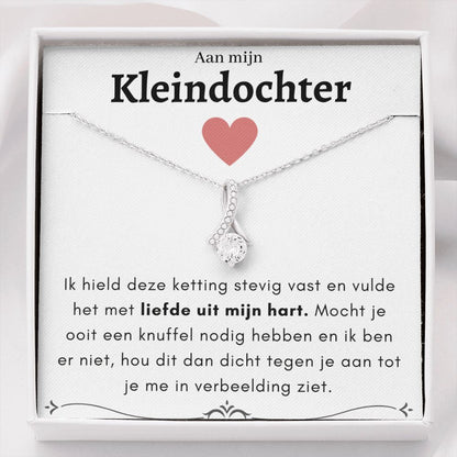 Aan mijn Kleindochter - Alluring Halsketting - Liefde uit mijn hart