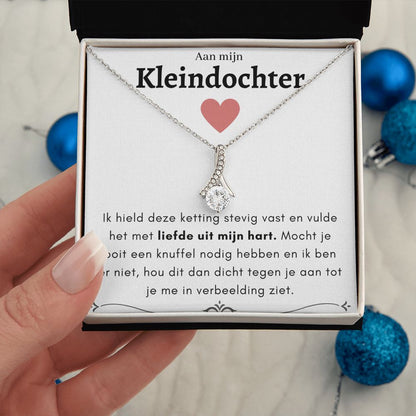 Aan mijn Kleindochter - Alluring Halsketting - Liefde uit mijn hart