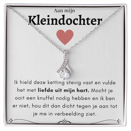 Aan mijn Kleindochter - Alluring Halsketting - Liefde uit mijn hart