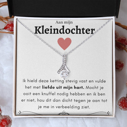 Aan mijn Kleindochter - Alluring Halsketting - Liefde uit mijn hart