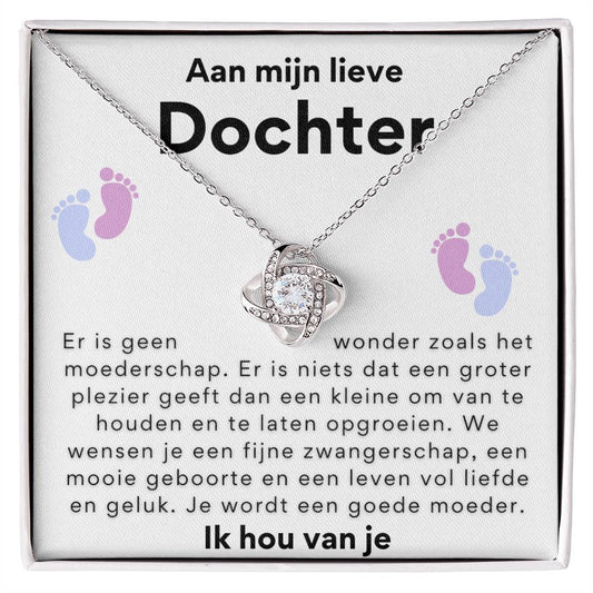 Aan Mijn lieve Dochter - We wensen je een fijne zwangerschap