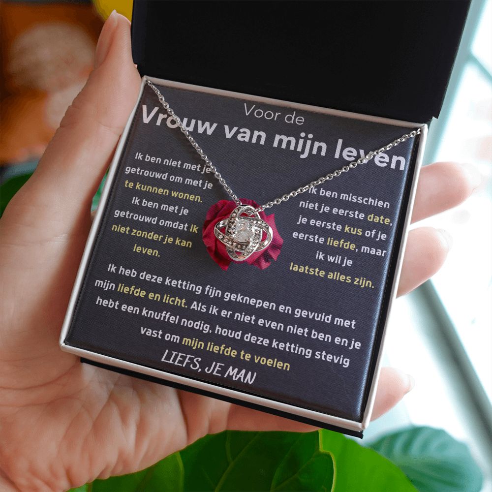 Voor de vrouw van mijn leven - ik wil je laatste alles zijn