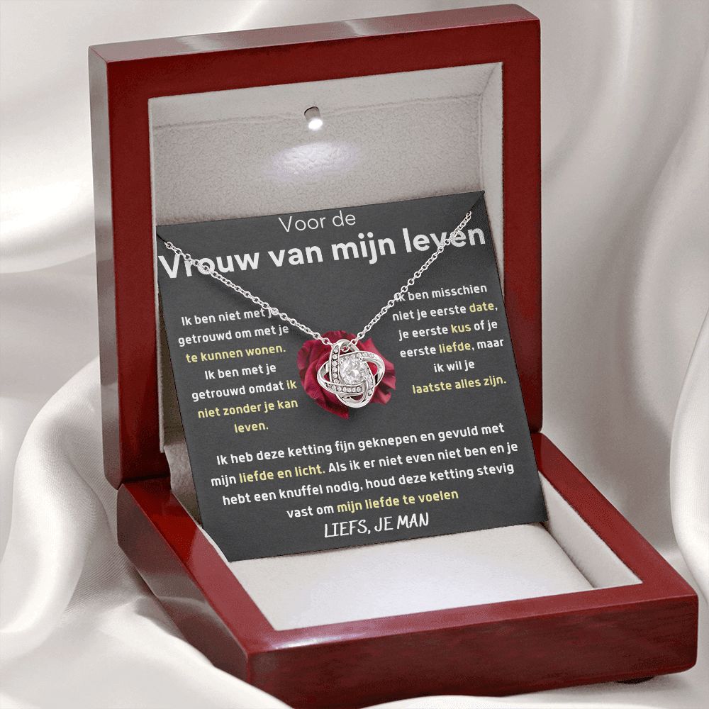 Voor de vrouw van mijn leven - ik wil je laatste alles zijn