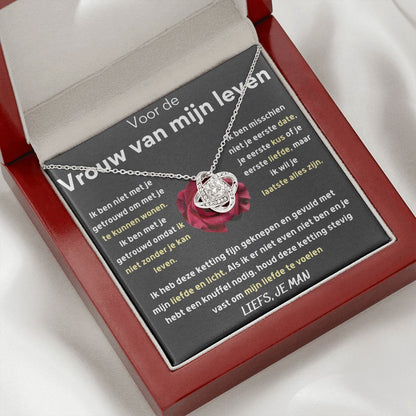 Voor de vrouw van mijn leven - ik wil je laatste alles zijn